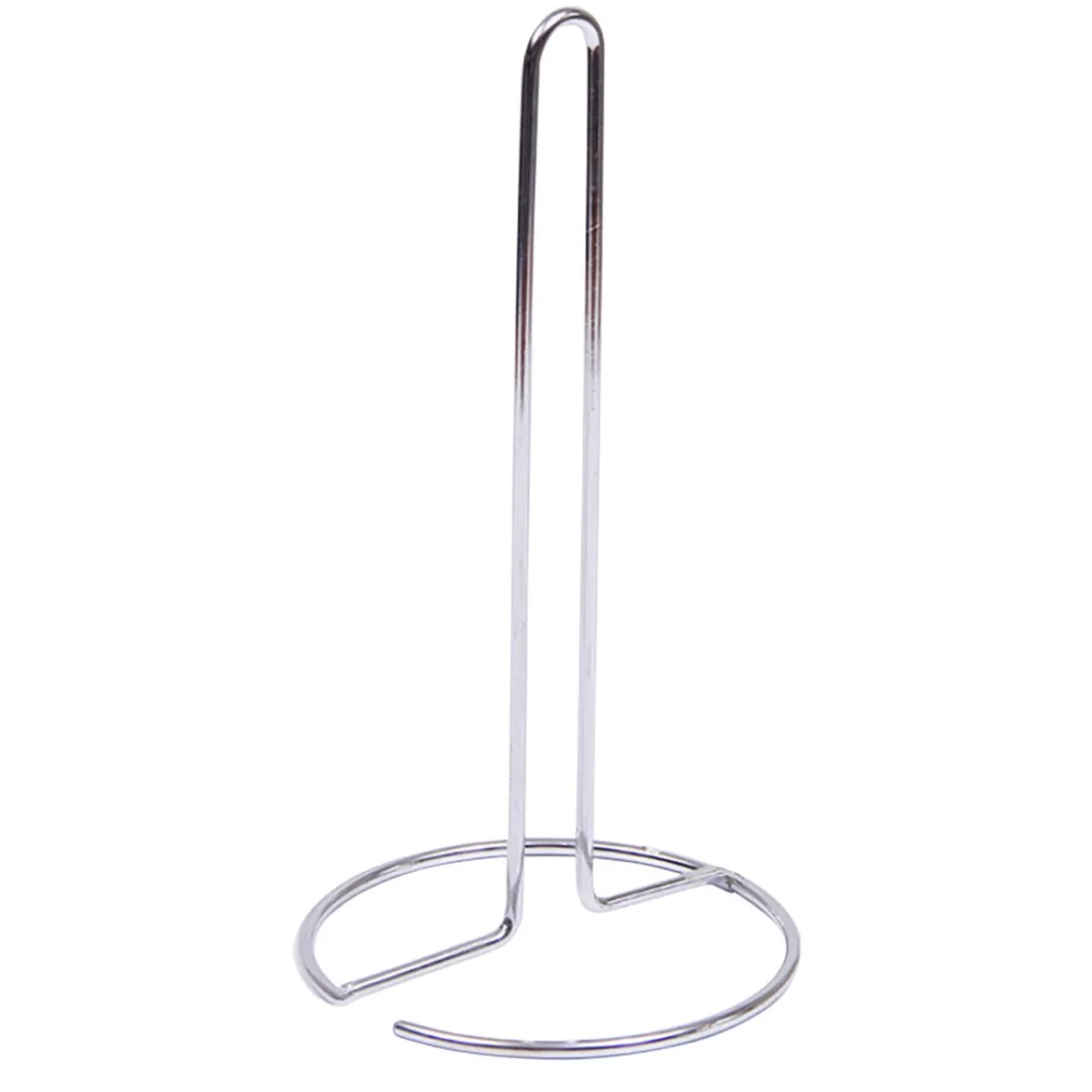 Porte essuie-tout métal gris H.31,5cm