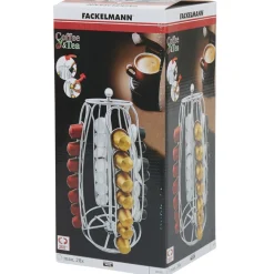 Porte-capsules à café rotatif 360°