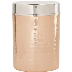 Pot en acier cuivré