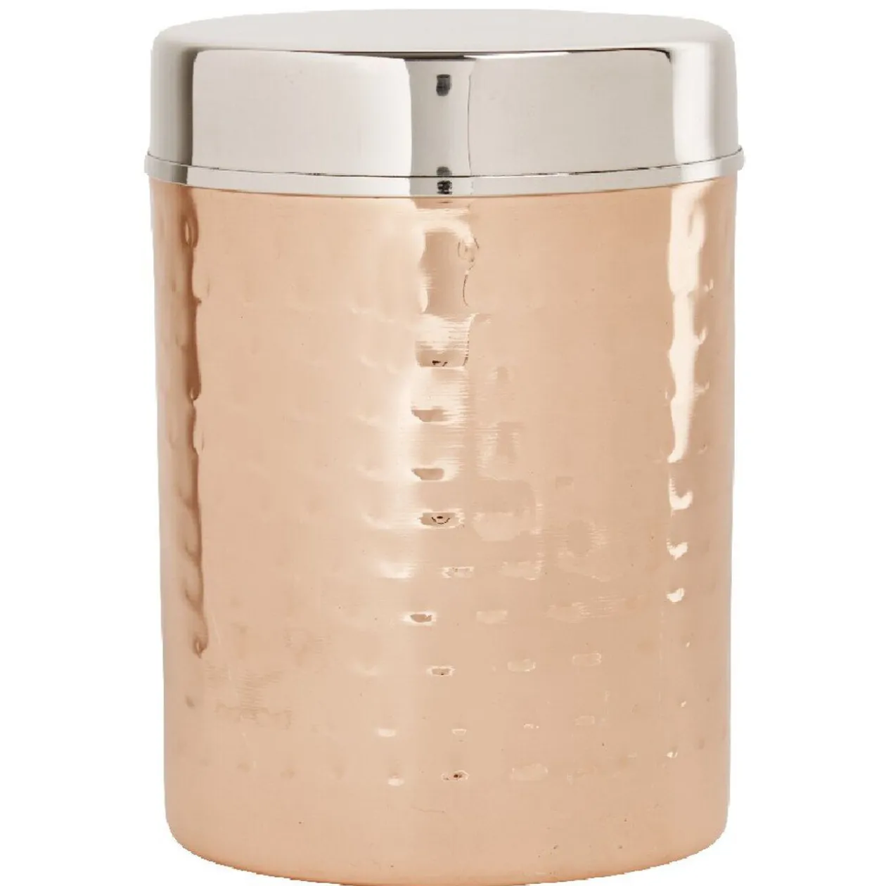 Pot en acier cuivré