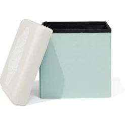 Pouf coffre cube Clara nuage - L30xP30xH30 cm