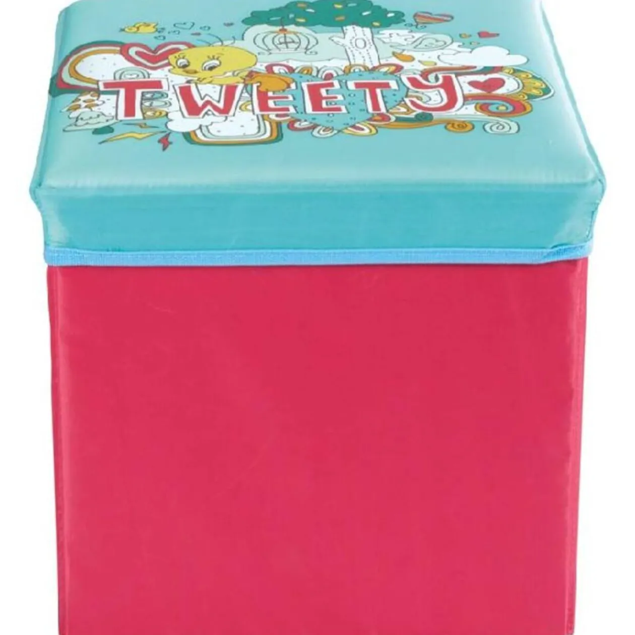 POUF COFFRE PLIANT TWEETY