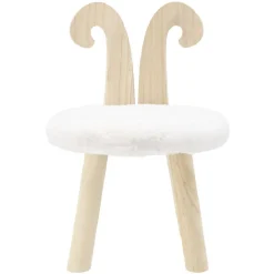 Pouf enfant avec dossier design bouquetin