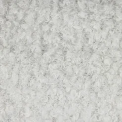 Protège canapé 3 places effet laine bouclée blanc L279x179cm