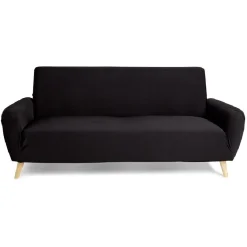 Protège canapé extensible 3 places L195-230cm noir