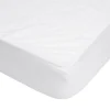 Protège matelas tissu bouclette blanc 140x190cm