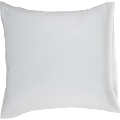 Protège oreiller Molleton anti acariens blanc 65x65 cm