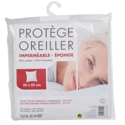 Protège oreiller éponge