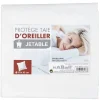 Protège taie d'oreiller jetable blanc
