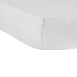 Protège-matelas anti-punaises jersey 90x190x25cm polyester blanc