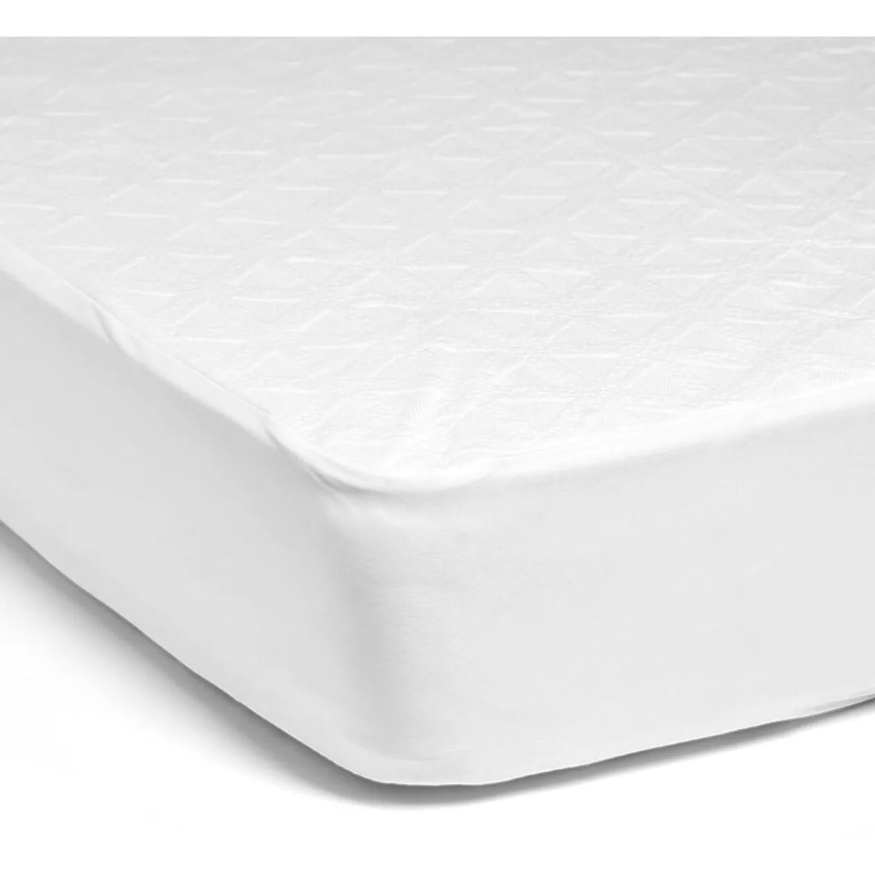 Protège-matelas imperméable antibactérien polyester bambou 90x190cm