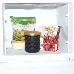 Rafraîchisseur de bouteille bac à glaçons 2en1 noir et doré