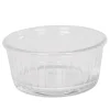 Ramequin individuel verre transparent x4