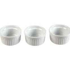 Ramequin porcelaine x3