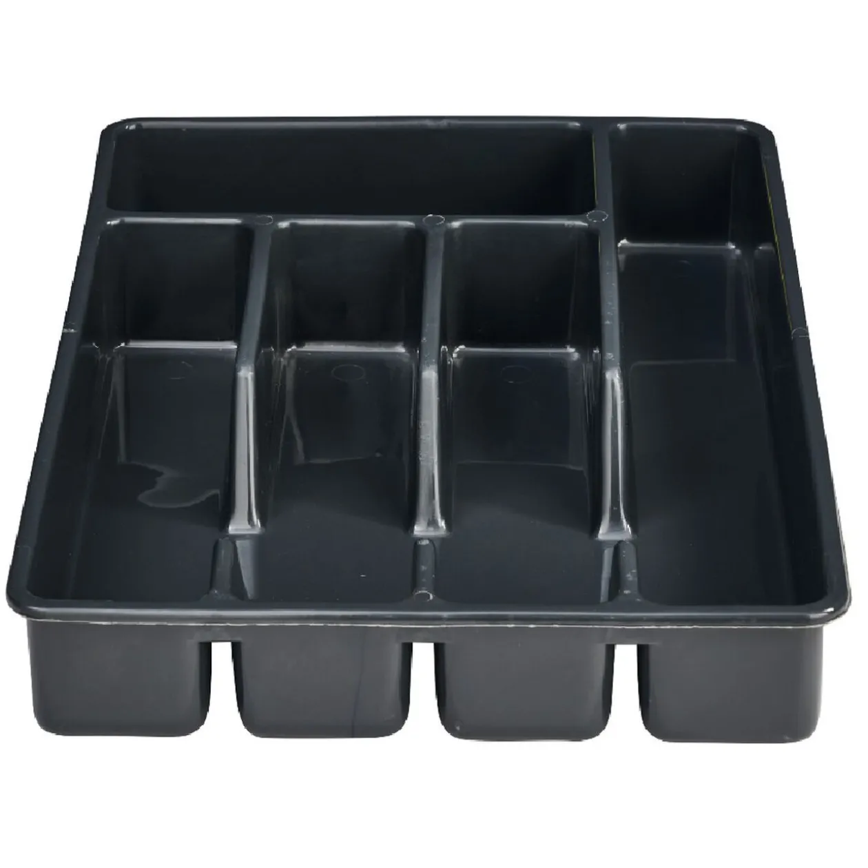 Range couverts gris foncé