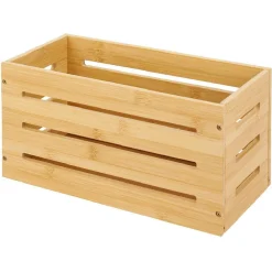 Rangement pliable en bambou 31x15xH15cm