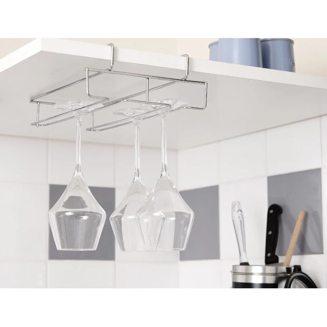 Rangement pour verres à pied