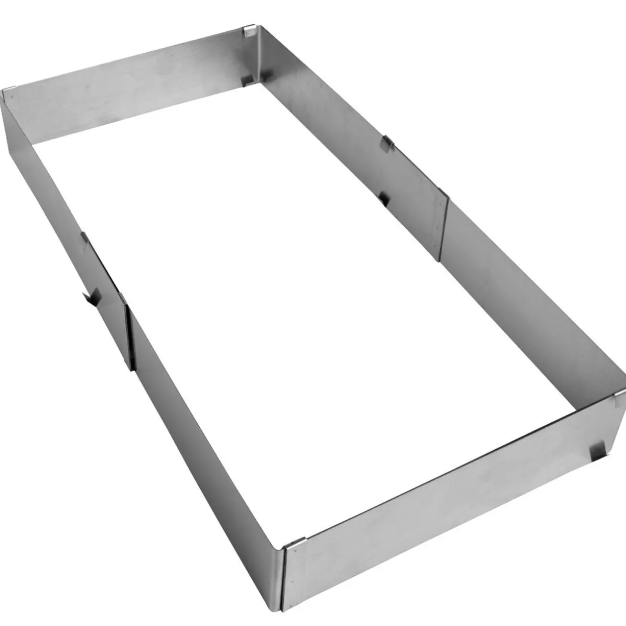 Rectangle à pâtisserie extensible inox