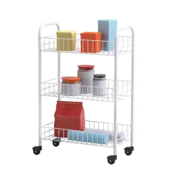 Resserre à légumes blanc 3 paniers