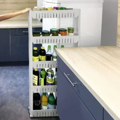 Resserre 2en1 avec fonction table blanc