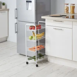 Resserre légumes 4 étages en métal