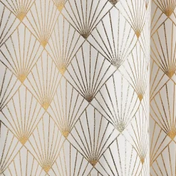 Rideaux velours à oeillets bicolore