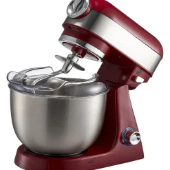 Robot pâtissier Cuisilux 4 en 1 gris et rouge 5 L