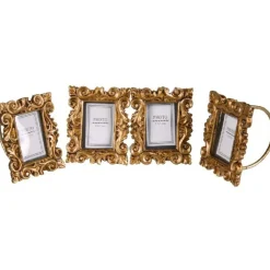 ROND DE SERVIETTE CADRE PHOTO X4