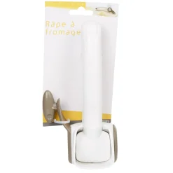 Râpe à fromage blanche et taupe