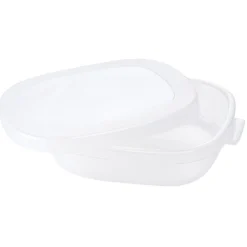 Râpe avec récipient en inox et plastique bleu