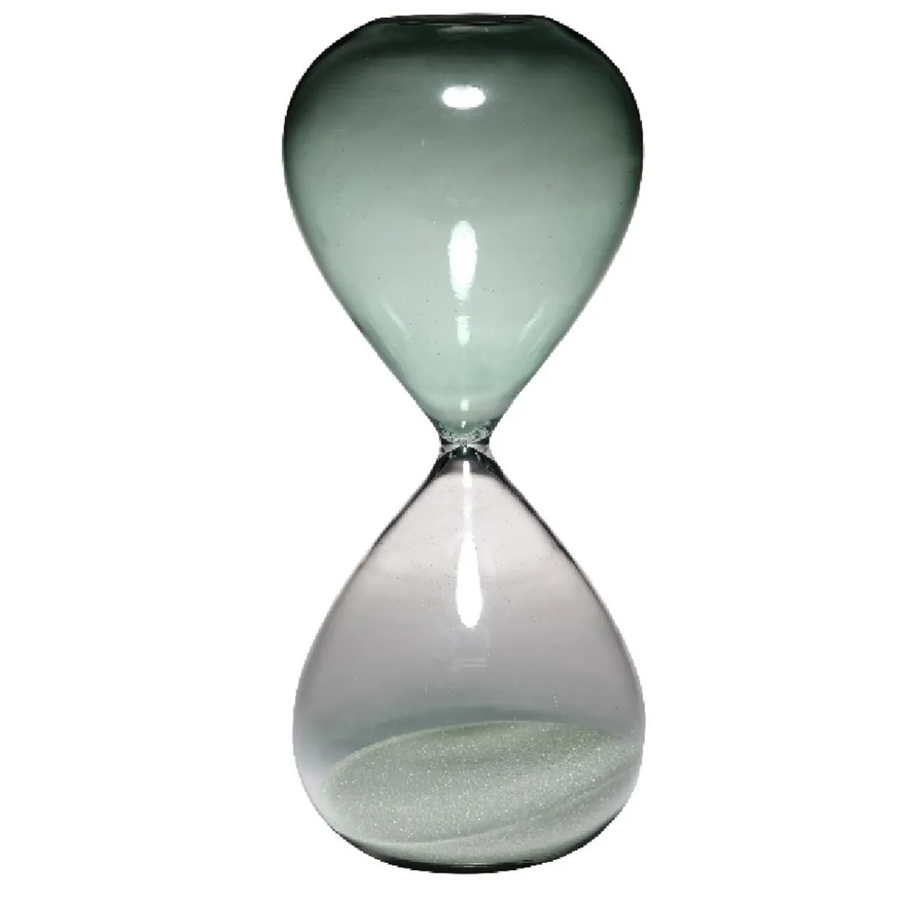 Sablier en verre irisé H.25 cm