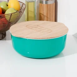 Saladier + couvercle 2 en 1 en bambou