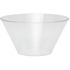 Saladier en plastique transparent