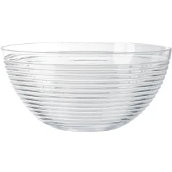 Saladier en plastique transparent