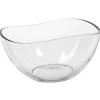 Saladier rond transparent
