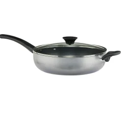 Sauteuse aluminium anti adhérente grise Ø 28