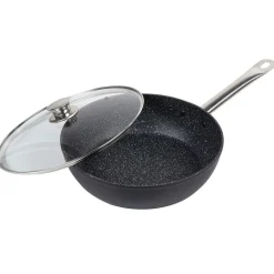 Sauteuse fond grainé effet pierre