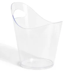 Seau à glaces 5L plastique transparent