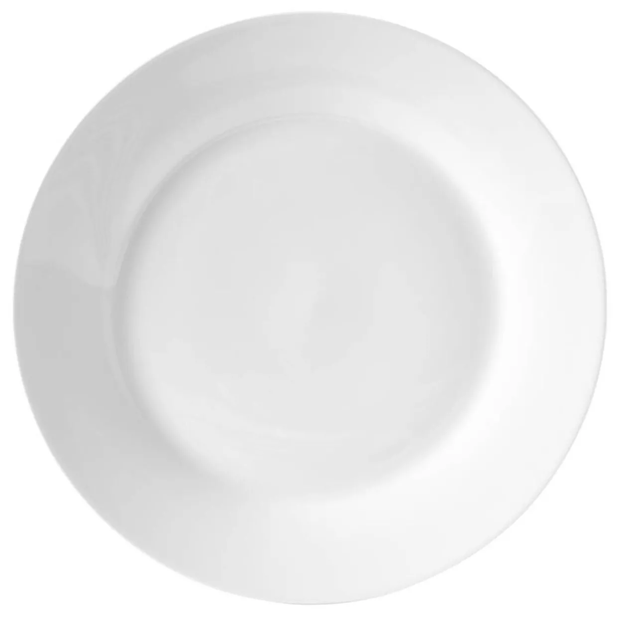 Service à vaisselle blanc rond 18 pièces