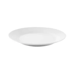 Service à vaisselle blanc rond 18 pièces