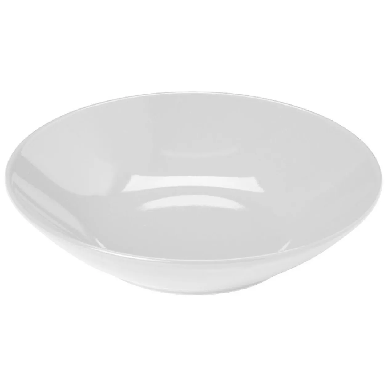 Service à vaisselle blanc en faïence 18 pièces