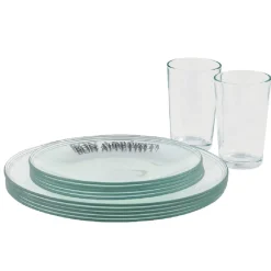 Service de vaisselle en verre Bon Appétit