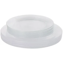 Service vaisselle transparent Louison Luminarc 12 pièces