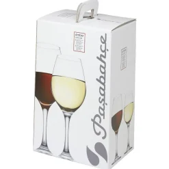 Service verres à pied 6x 46cl et 6x 36.5cl