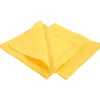 Serviette de table jaune x2