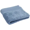 Serviette de toilette coton bleu
