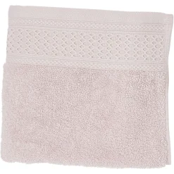 Serviette de toilette en coton rose 90 x 50 cm