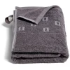 Serviette de toilette 50x100cm coton et polyester gris