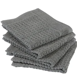 Serviette invité carré en coton x 4