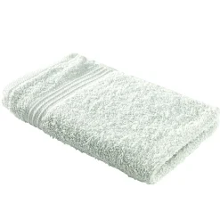 Serviette invité 30x50cm coton vert céladon